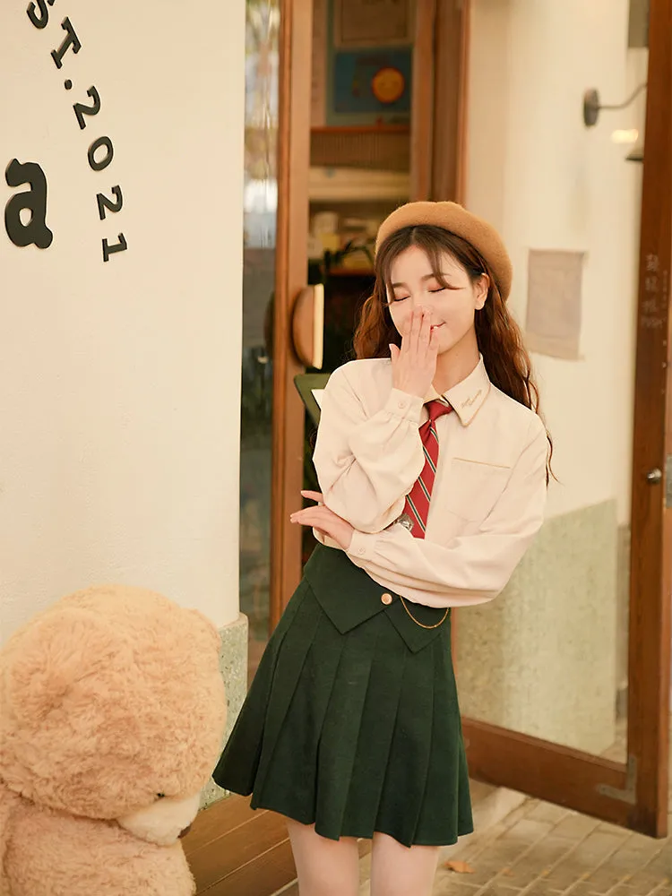 Royal University Shirt, Vest & Skirt