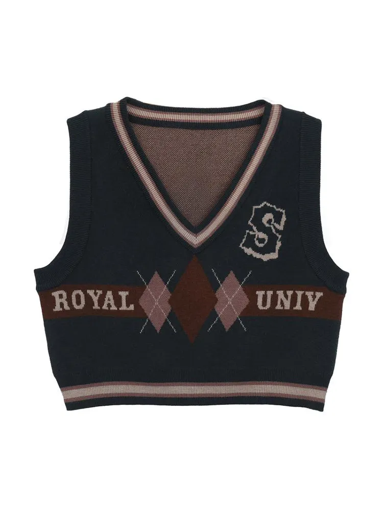 Royal University Shirt, Vest & Skirt
