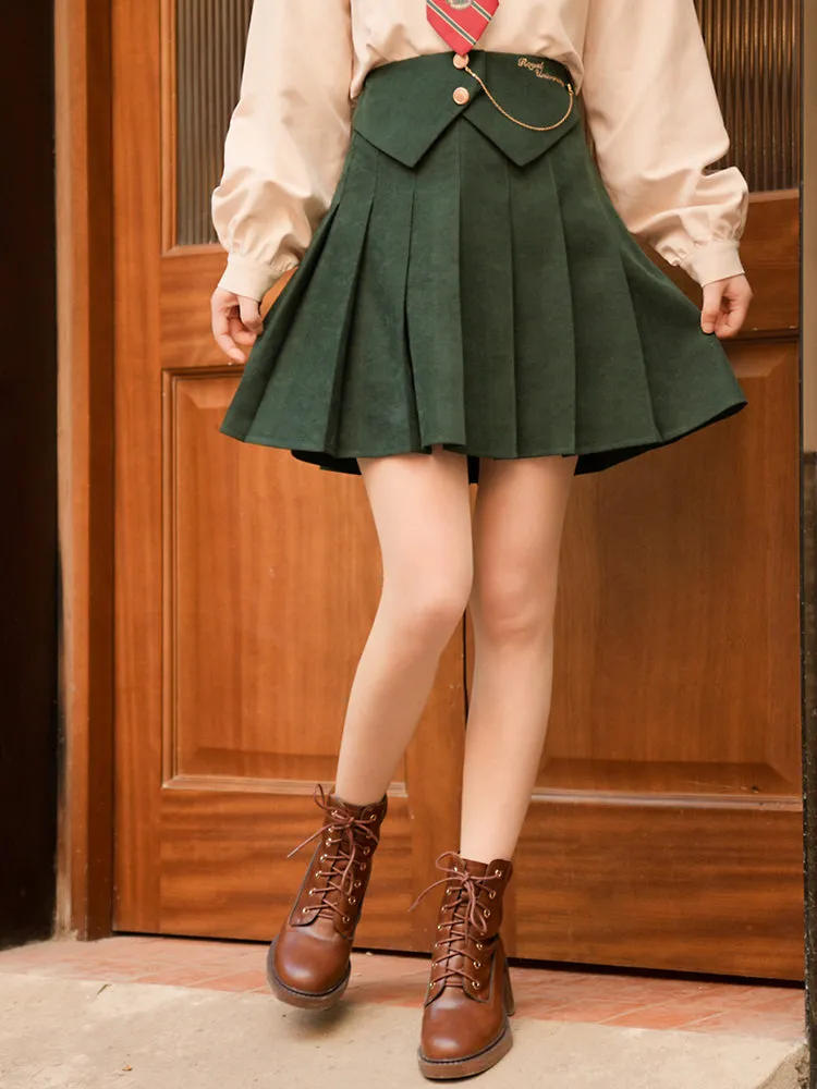 Royal University Shirt, Vest & Skirt
