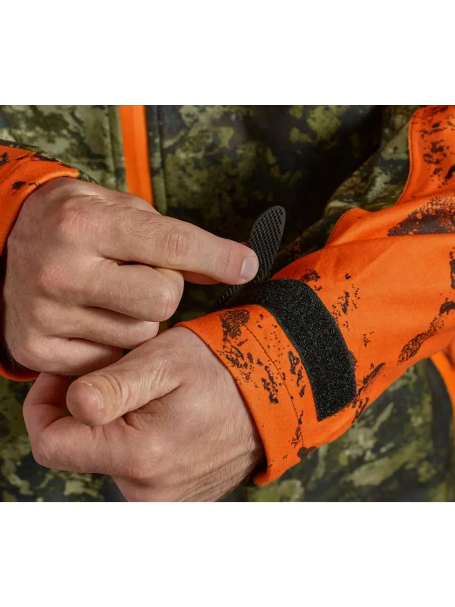 SEELAND Vantage Jacket – Mens - InVis Green / InVis Orange Blaze