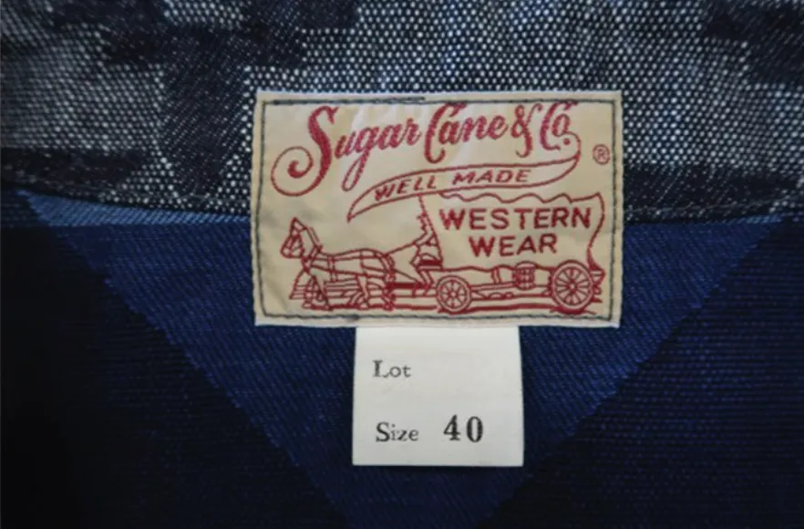 Sugar Cane, Native Jacquard Jacket, Indigo