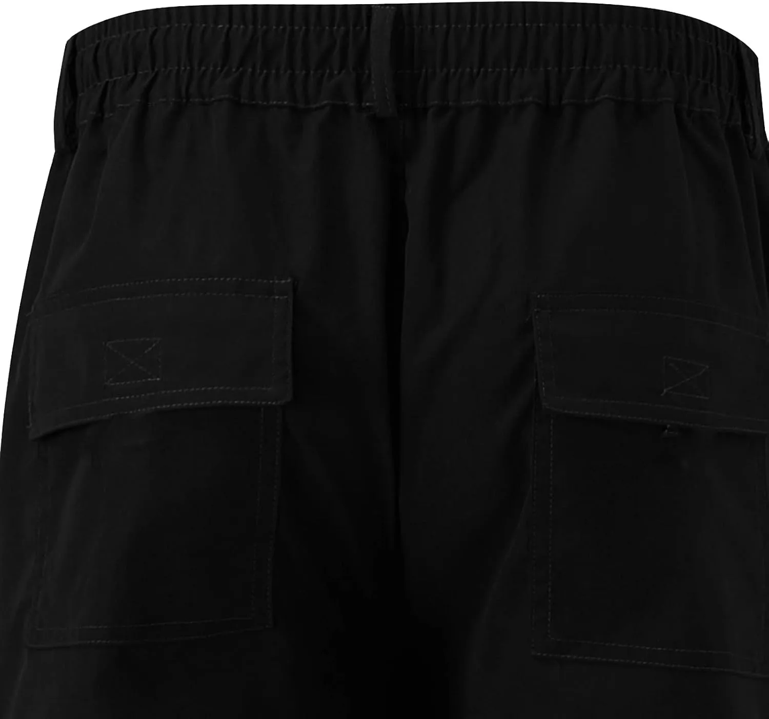 Sweatpant for Men with Pockets Workout Sports Pant Men's Cargo Pants Elastic Waist Joggers Solid Casual Multi Pockets