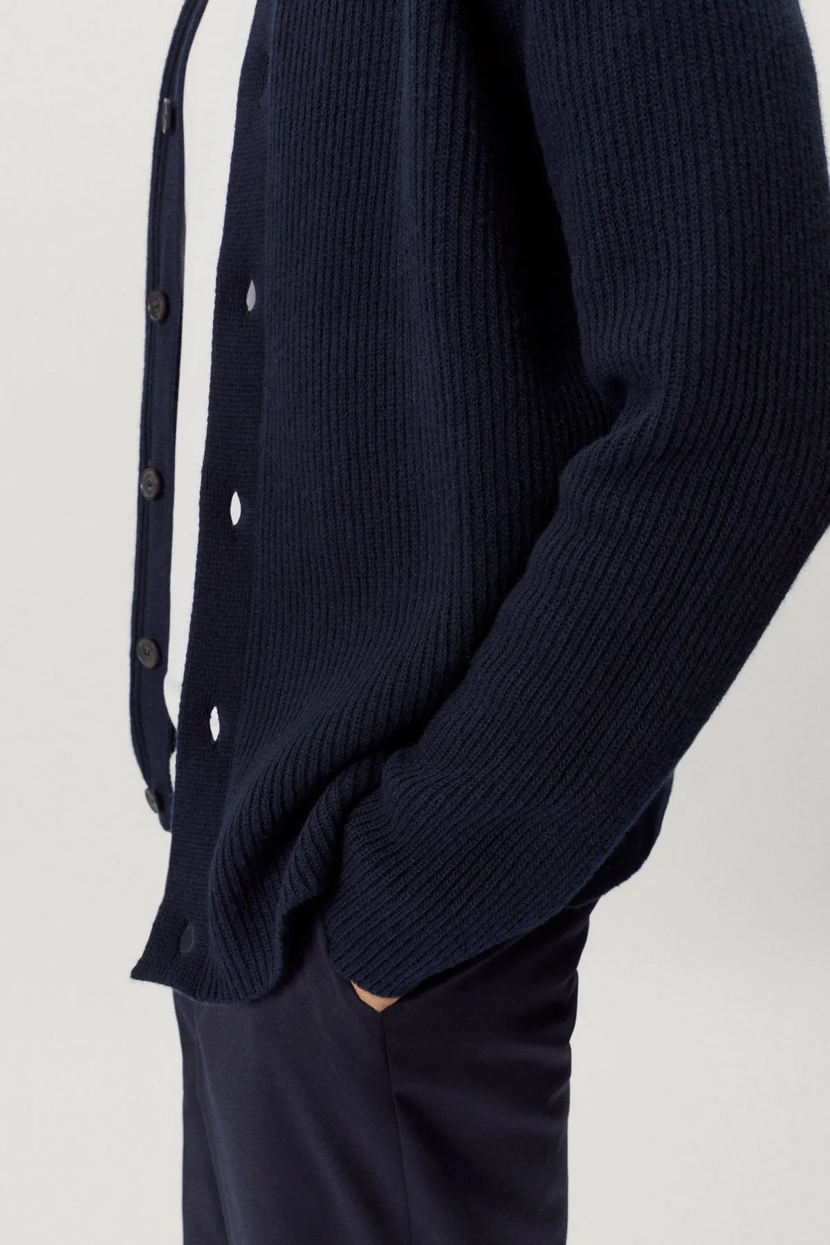 The Woolen Ribbed Overshirt