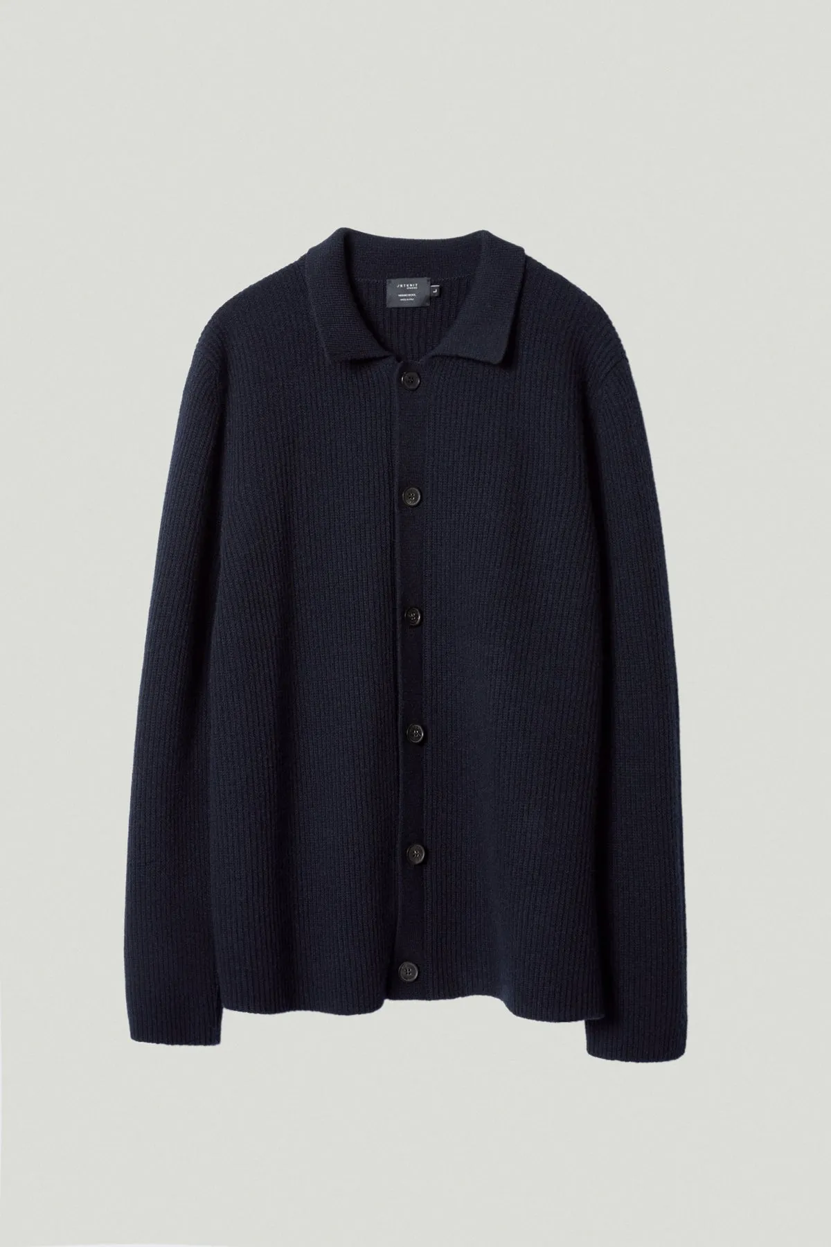 The Woolen Ribbed Overshirt