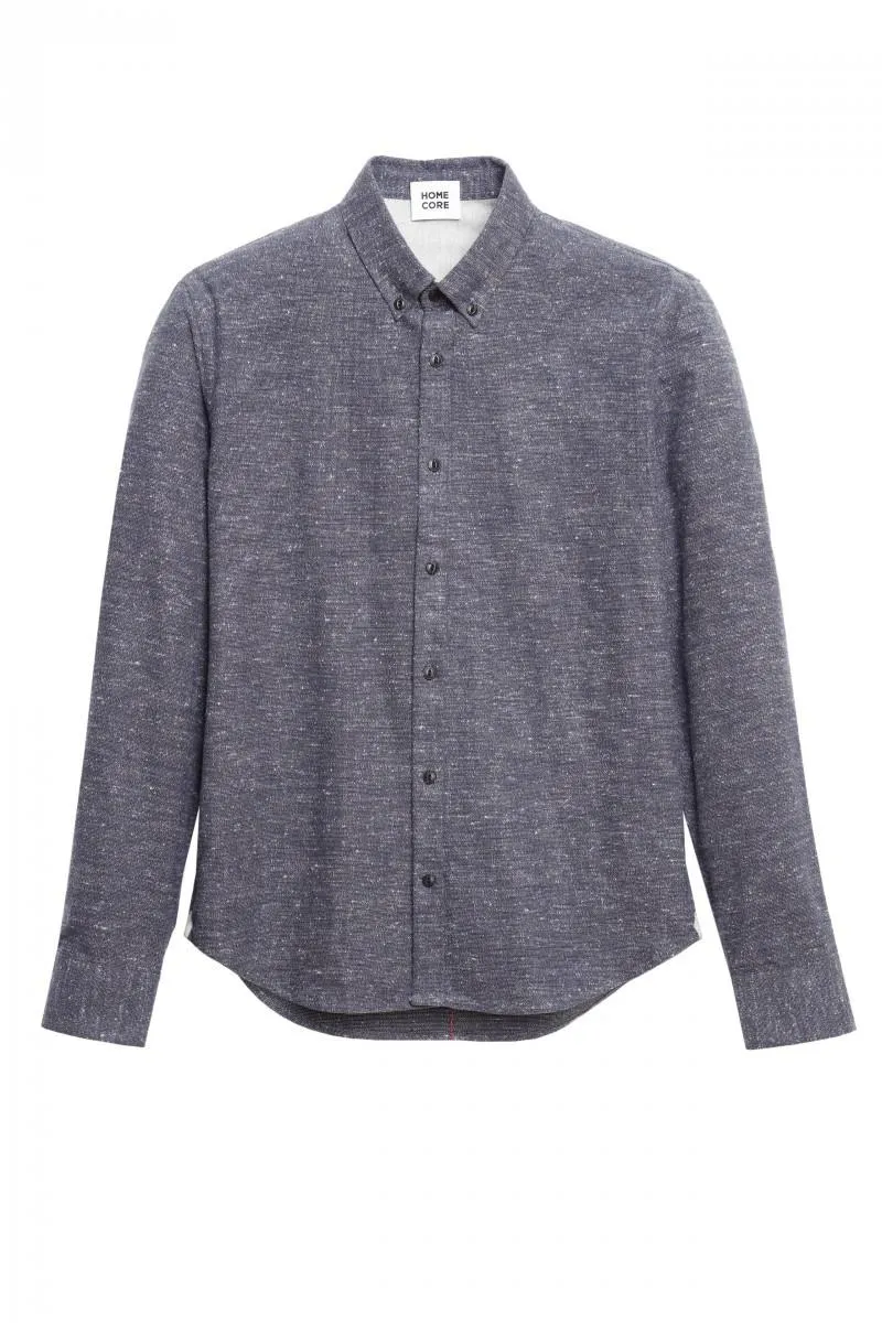 Tokyo Ash Shirt (Speckled Black)