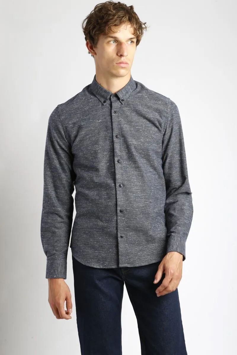 Tokyo Ash Shirt (Speckled Black)