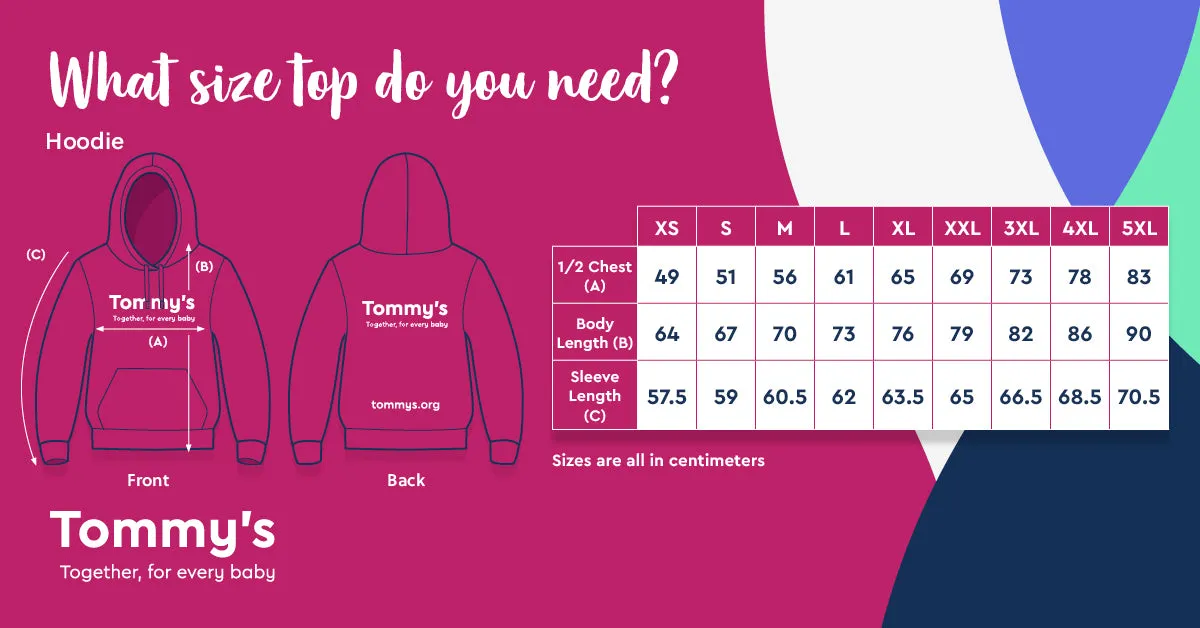 Tommy's raspberry hoodie