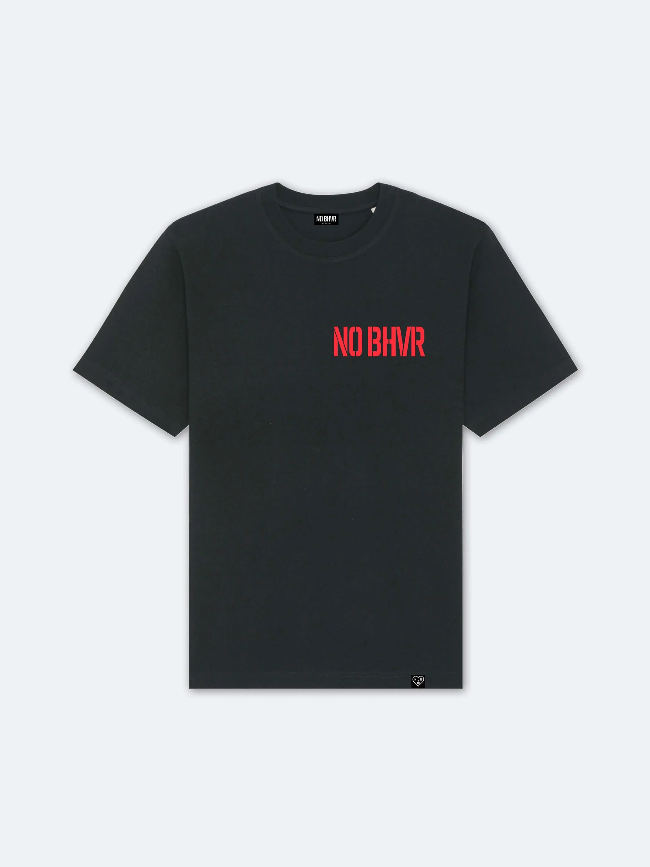 Traffic Light Red Tee (Black)