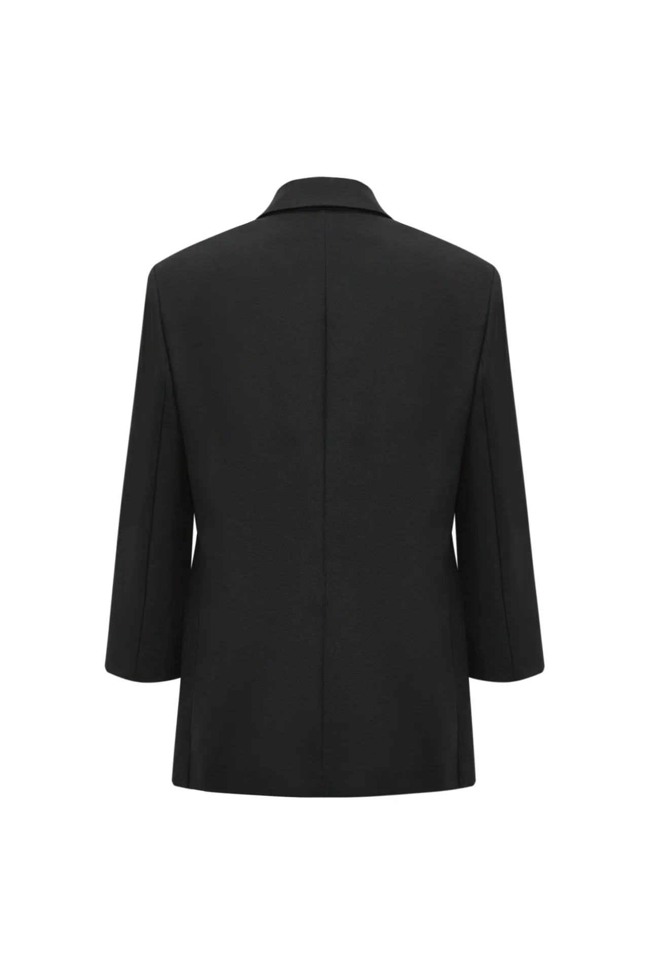 Water & Oil Repellent Rolled Cuffs Suit Blazer