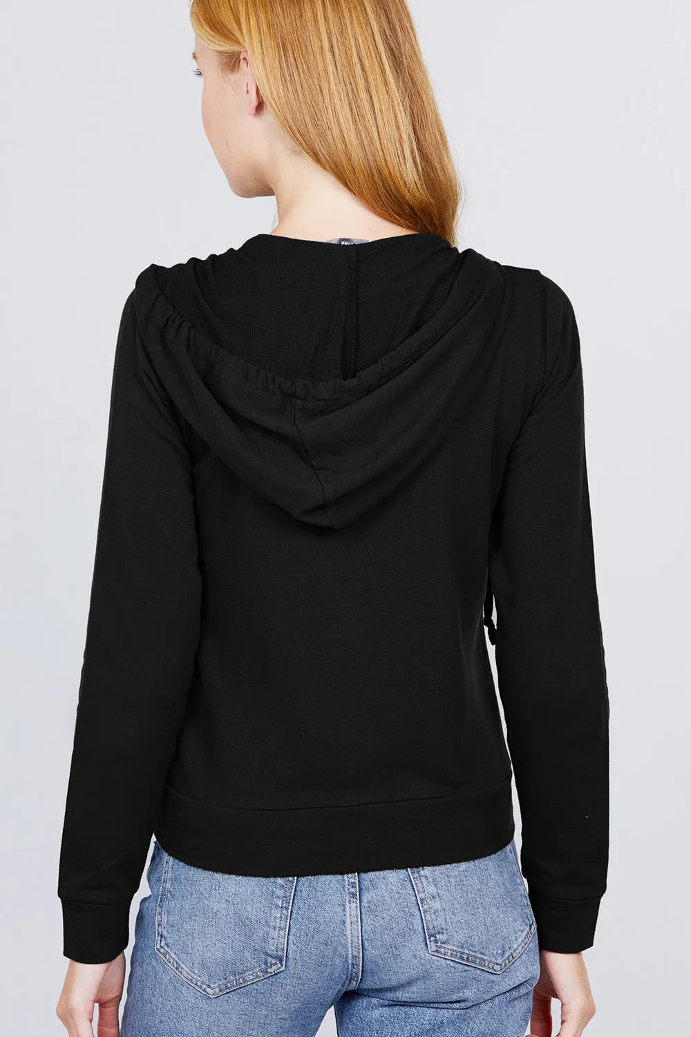 Women Long Sleeve With Snap Button Detail V Neck Viscose Lounge Sweater