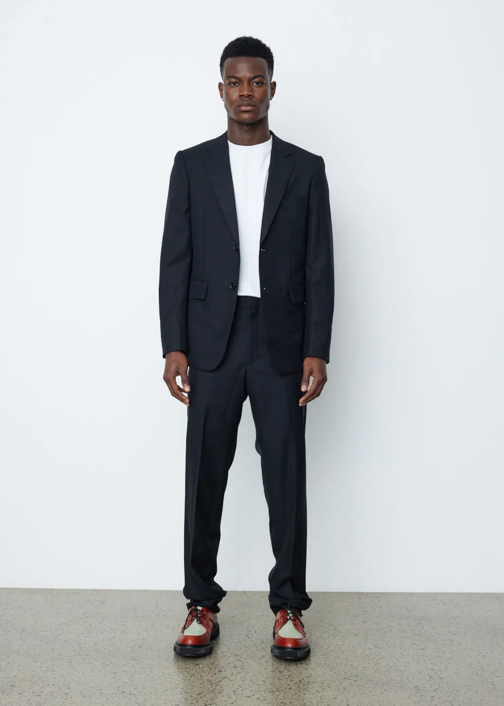 Wool Gabardine Blazer