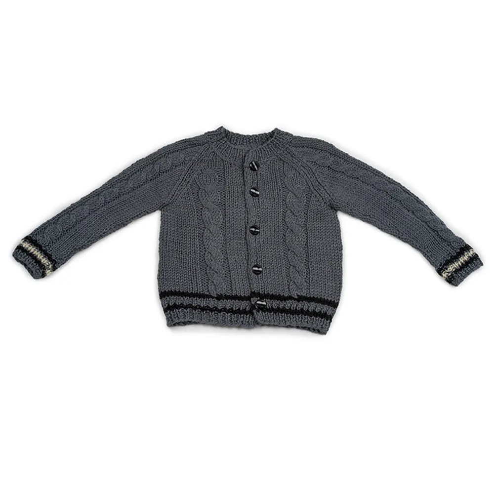 Woolen cardigan GREY